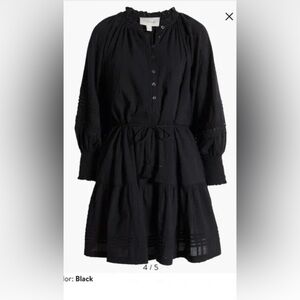 Cleobella Black Long Sleeve Dress